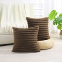 Ver imagem 1 de Kit C/ 2 Capas P/ Almofada em Pelucia Wave Soft 2 Lados – 50x50 Cm - Moche