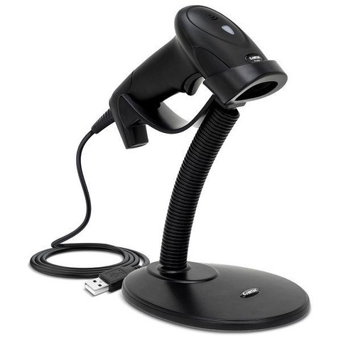 Leitor de Qr Code e Boleto Bancario Ps8968 com Suporte de Encaixe