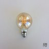 5 Lâmpada Filamento G80 4w E27 Led 2200k Ambar Retro Vintage Ali30 - 8