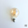 5 Lâmpada Filamento G80 4w E27 Led 2200k Ambar Retro Vintage Ali30 - 4