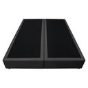 Ver imagem 6 de Base Box para Cama Casal King 192x203cm Bipartido Liz S05 Sintético Preto - Mpozenato