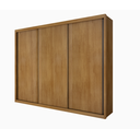Ver imagem 2 de Guarda Roupa Sollo 3 Portas 100%mdf Cumaru - Novo Horizonte