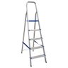 ESCADA DOMÉSTICA DE ALUMÍNIO COM 05 DEGRAUS REAL ESCADAS - 1