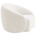 Ver imagem 7 de Kit Sofá 3 Lugares 200cm e Poltrona Orgânica Luxo Recepção Amore Bouclé - Adj Decor