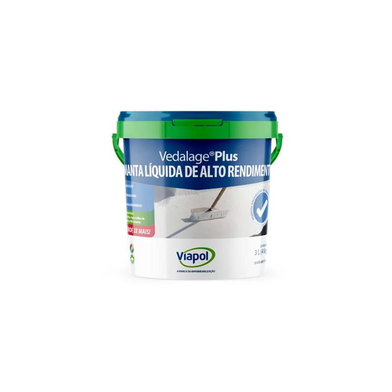 Viapol Vedalage Plus 4KG Branco