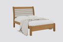 Ver imagem 1 de Cama de Casal Queen Esmeralda Plus - D Doro Cinamomo/off White