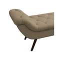 Ver imagem 5 de Recamier Divã Odessa P04 195 cm Suede - ADJ Decor - Bege TCA 941