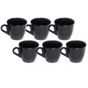 Ver imagem 1 de Kit 6 Xicaras em Acrílico Cristal de Café - Chá Decor - Black