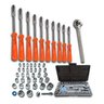 Kit 50 Ferramentas Chave Canhão 5 À 14mm Soquete E Catraca - 1