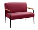 Ver imagem 1 de Namoradeira Jade Cor:Suede Bordô 110