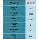 Ver imagem 4 de Eixo Serra Circular Nº 00 - 3/8 Metalcava