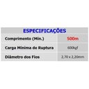 Ver imagem 3 de Arame Ovalado 500m 16x14 (2,7 X 2,2mm) Pantanal Morlan