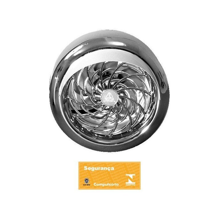 Exaustor 25 Cm Bivolt Cromo