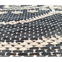 Kit ou Jogo de Tapetes para Cozinha Sisal com Antiderrapante 02 Peças - Chá Preto - 2