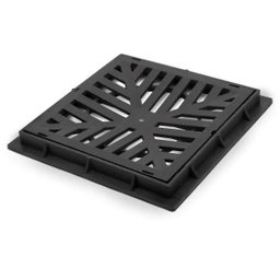 Tampão de Polipropileno Grelha 30x30cm Roma - 3 Unidades - 2