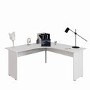 Ver imagem 4 de Mesa Angular New City Pé Painel 160 cm Cinza Cristal Gebb Work