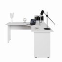 Ver imagem 7 de Mesa Angular New City Pé Painel 160 cm Cinza Cristal Gebb Work