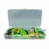 Isca Artificial Sapo Silicone Pesca - Kit com 3 Unidades - 2