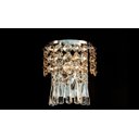 Ver imagem 1 de Arandela de Cristal Legítimo - Cor: Champagne / Lâmpadas Inclusas