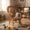 Ver imagem 2 de Cadeira Balanço Pavão sem Almofada