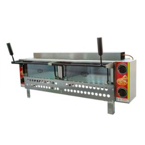 Forno Industrial 44x95 duplo a Gás Pedra Refratária com Infravermelho Cristalaço