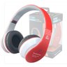 Fone Ouvido Favix B01 Headset sem Fio Fm SD Card Vermelho Bluetooth - 8