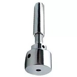 KIT - 4 Esticador / 4 fixador / 4 flange / 5m cabo aço para prateleira suspensa - 2