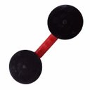 Ver imagem 3 de Ventosa Dupla Para Vidro, Mármore E Chapas 80 Kg Mtx 875155