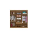 Ver imagem 3 de Guarda Roupa 230cm Casal 6 Portas 2 Gavetas - Atacama/ Areia Aramóveis