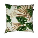 Ver imagem 2 de Kit 4 Almofadas Cheias Belize Impermeável Folhagens Verde Costela de Adão 45cmx45cm