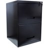 Arquivo de Aço 2 Gavetas Preto - Ultra Móveis - 1