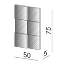 Ver imagem 2 de Quadro Espelho Argos Mini 50cm (larg) Cor Freijo - 59742