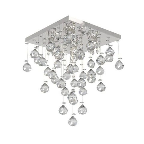 Lustre de Cristal Legitimo 32cm Sala de estar Mesa Jantar Quarto Living Moderno L301