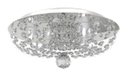 Ver imagem 1 de Plafon de Cristal Legitimo Redondo 30cm Sala Quarto Corredor Living Loft