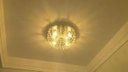 Ver imagem 4 de Plafon de Cristal Legitimo Redondo 30cm Sala Quarto Corredor Living Loft