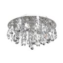 Ver imagem 1 de Plafon de Cristal Legitimo 30cm Quarto Sala Estar Living Hall Entrada Balcão