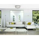 Ver imagem 3 de Plafon de Cristal Legitimo 30cm Quarto Sala Estar Living Hall Entrada Balcão