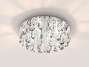 Ver imagem 2 de Plafon de Cristal Legitimo 30cm Quarto Sala Estar Living Hall Entrada Balcão