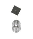 Ver imagem 2 de Luminária Pendente De Cristal 9cm Mesa Balcão Quarto Bancada Passa Prato