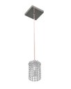 Ver imagem 1 de Luminária Pendente De Cristal 9cm Mesa Balcão Quarto Bancada Passa Prato