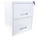 Ver imagem 1 de Arquivo de Aço 2 Gavetas Branco - Ultra Móveis