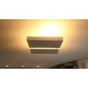 Ver imagem 3 de Plafon Rebatedor Vazado Quadrado 40cm Branco Quarto Sala de Estar Living