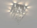 Ver imagem 2 de Lustre de Cristal Legitimo 42X42cm Sala Quarto Living Hall de Entrada