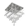 Lustre de Cristal Legitimo 42X42cm Sala Quarto Living Hall de Entrada - 1