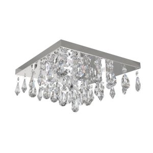 Lustre de Cristal Legitimo 32cm Sala de estar Mesa Jantar Quarto Living Hall de Entrada Ático