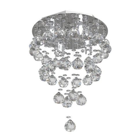 Lustre de Cristal Legitimo 30cm Sala de estar Mesa Jantar Quarto Living Moderno