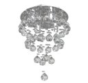 Ver imagem 1 de Lustre de Cristal Legitimo 30cm Sala de estar Mesa Jantar Quarto Living Moderno