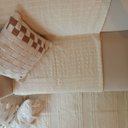 Ver imagem 4 de Manta Xale de Sofá e Poltrona 100% Algodão Branco Cru 140 x 170 (Solteiro)