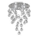 Ver imagem 1 de Lustre de Cristal Legitimo 30cm Sala de estar Mesa Jantar Quarto Living Contemporâneo L401