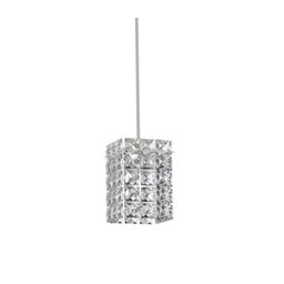 Luminária Pendente De Cristal 7cm Mesa Balcão Quarto Bancada Passa Prato - 2